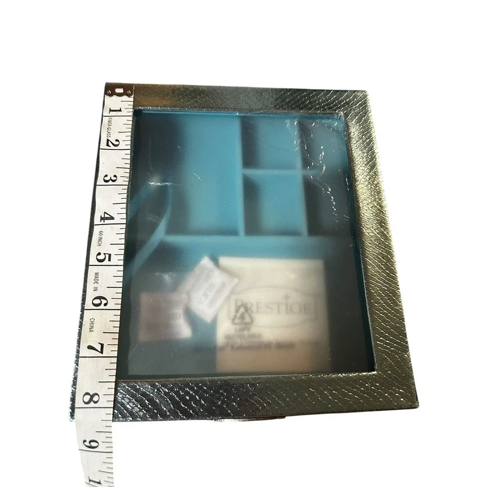 NWOT PRESTIGE JEWELRY BOX Turquoise Organizer